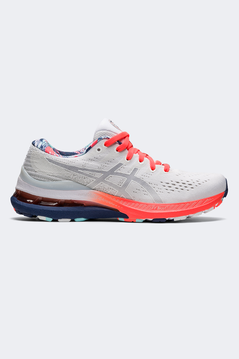 Asics Gel-Kayano 28 White/Oasis Green | Stylerunner