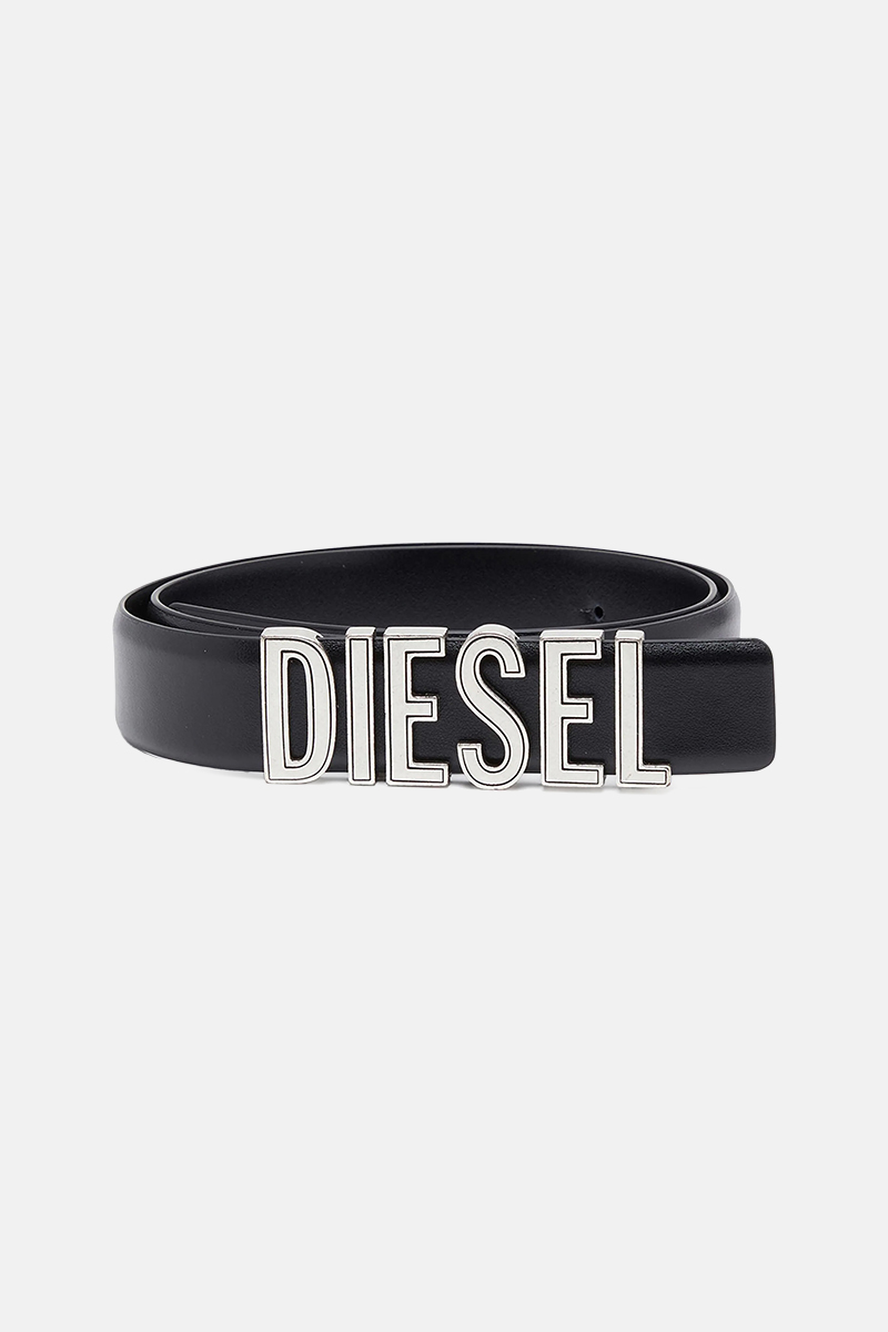 Diesel Diesel Rivets Belt Medium Black | Stylerunner