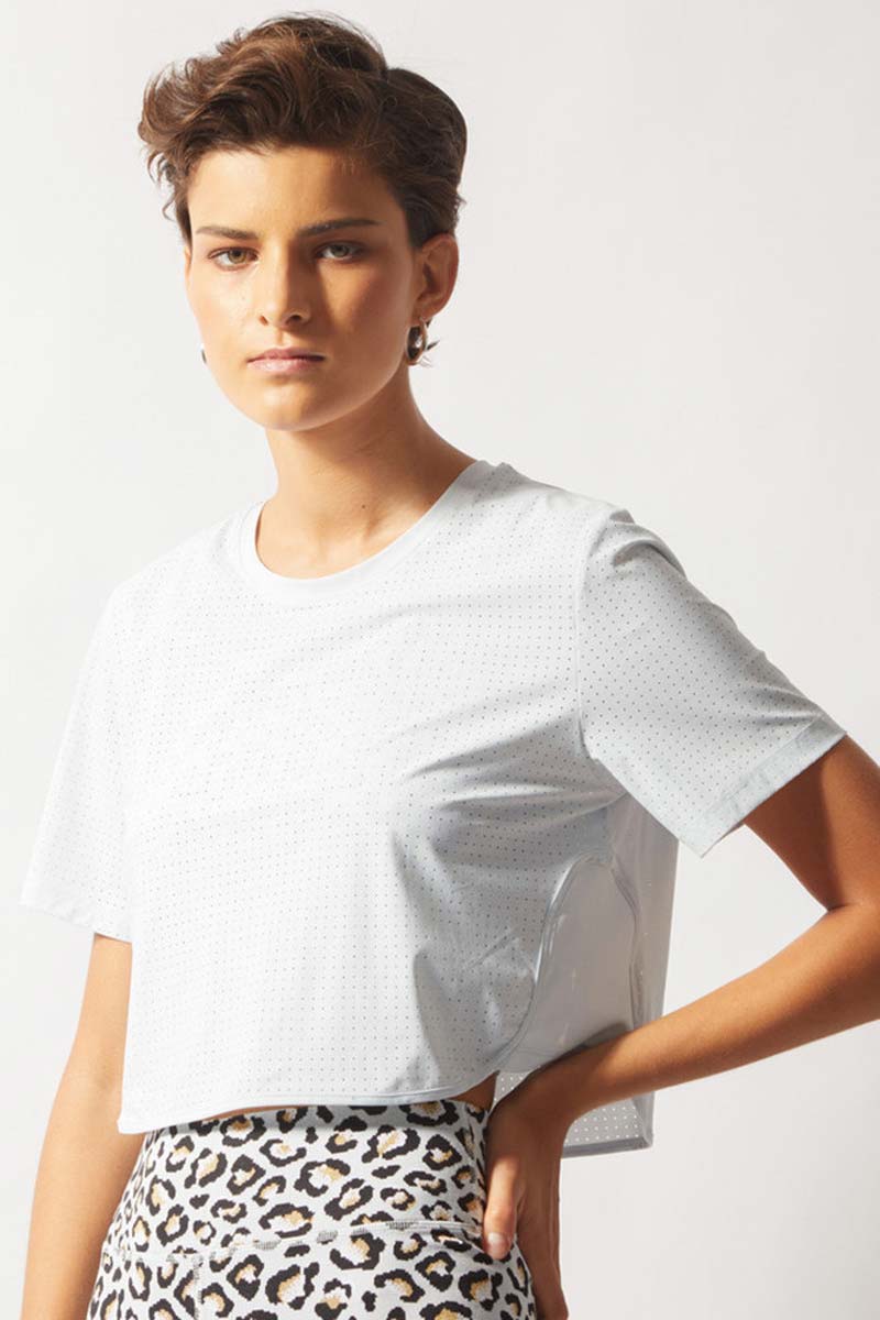 Track Crop Tee
