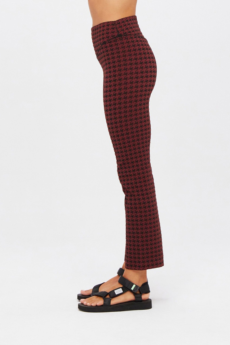 EXPRESS High Waisted Houndstooth Flare pant Black Size 2 - $25 (68% Off  Retail) - From Abby