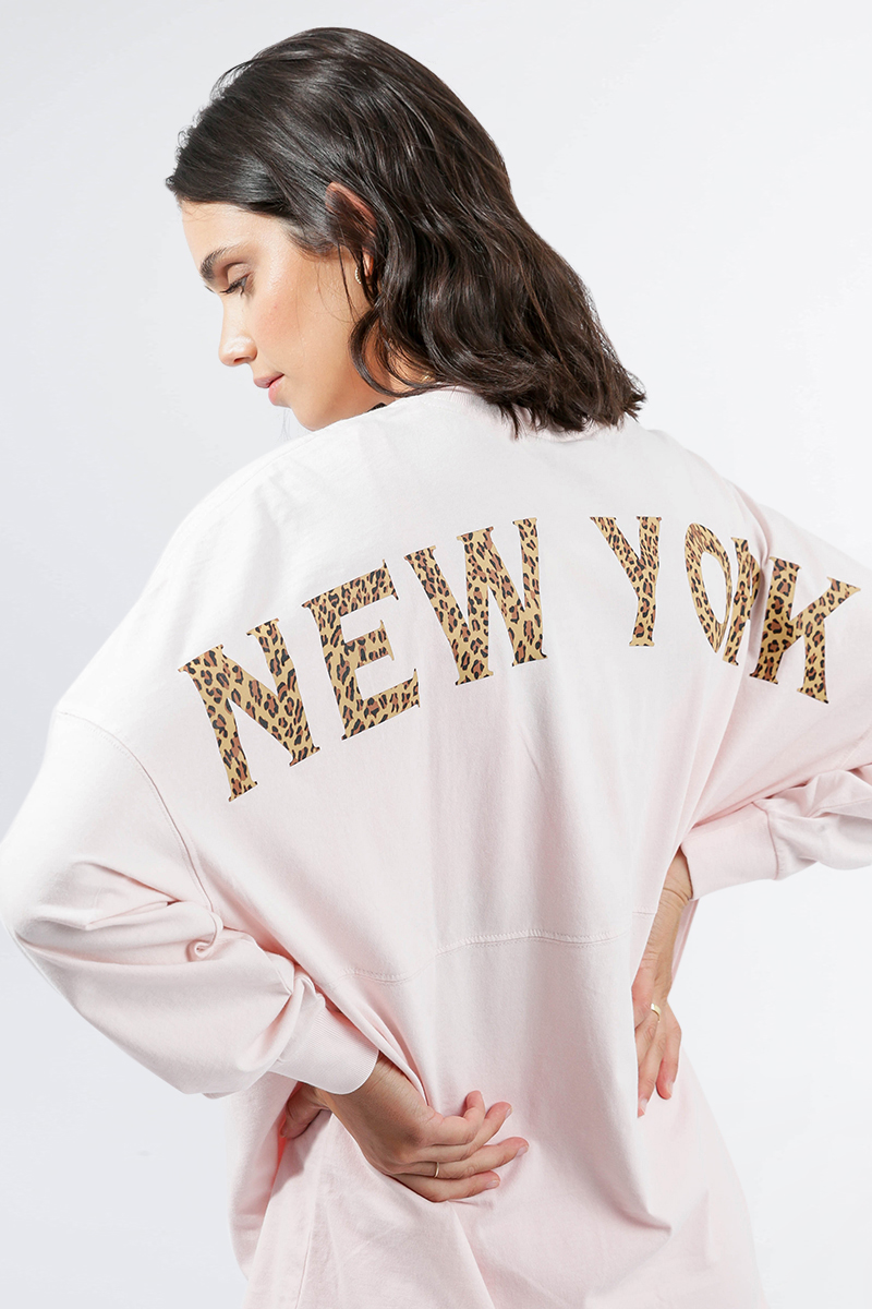 Hiri Leopard Oversized Tee