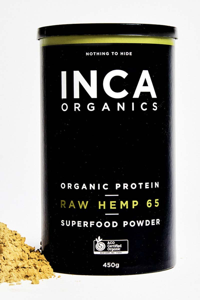 Organic Protein Raw Hemp 65 Superfood Powder 450g