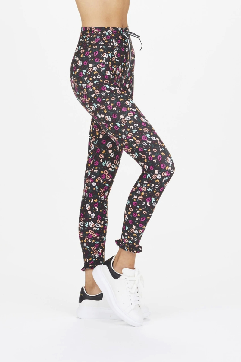 Gardenia Floral Midi Pant