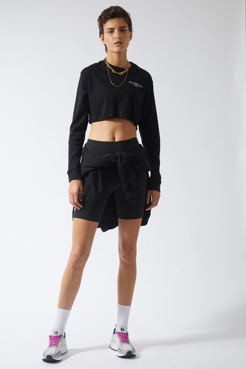 Long Sleeve Crop Tee