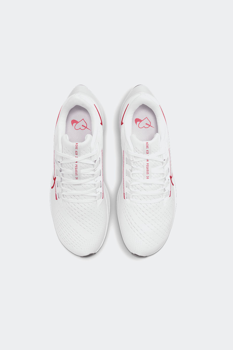 Nike Air Zoom Pegasus 38 White/Mystic Hibiscusiris Whisper Stylerunner