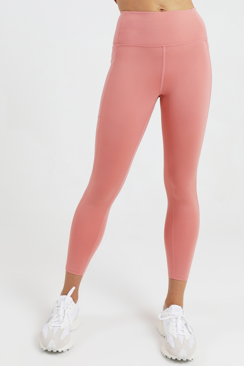 Girlfriend Collective 7/8 Compressive Pocket Legging Primrose | Stylerunner