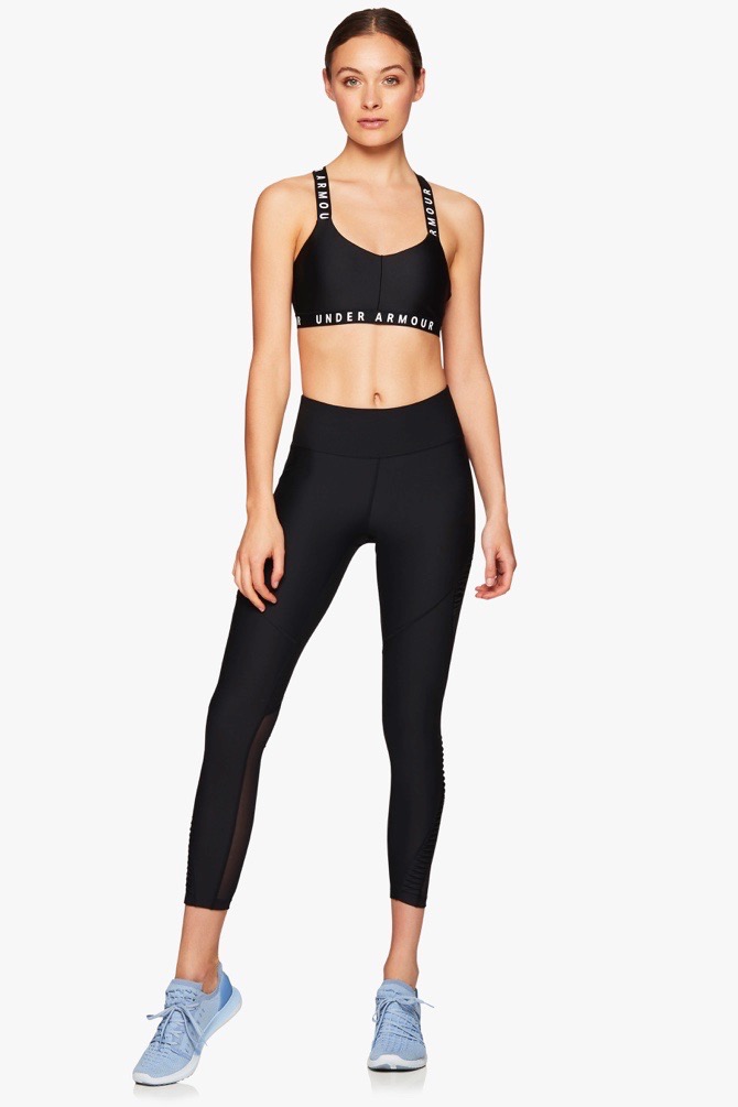 Wordmark Strappy Sportlette Bra