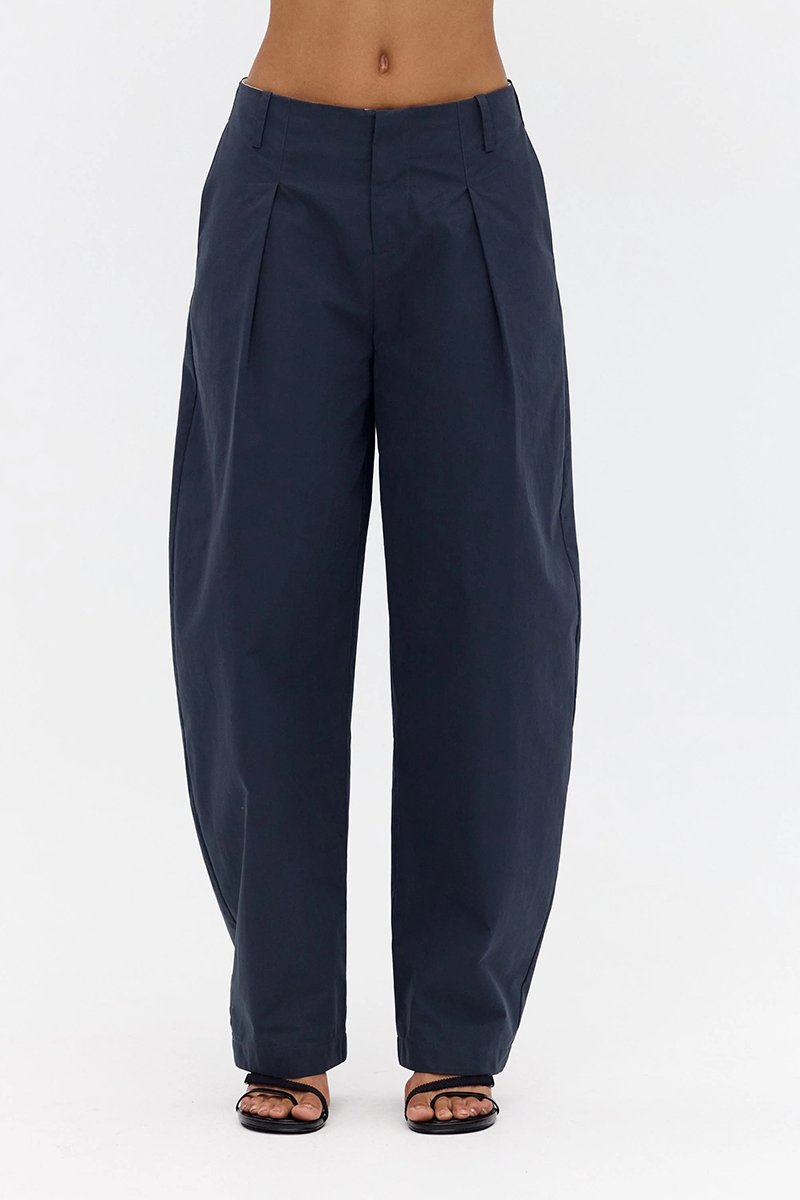 Third Form Imprint Tailored Cotton Trouser Ink