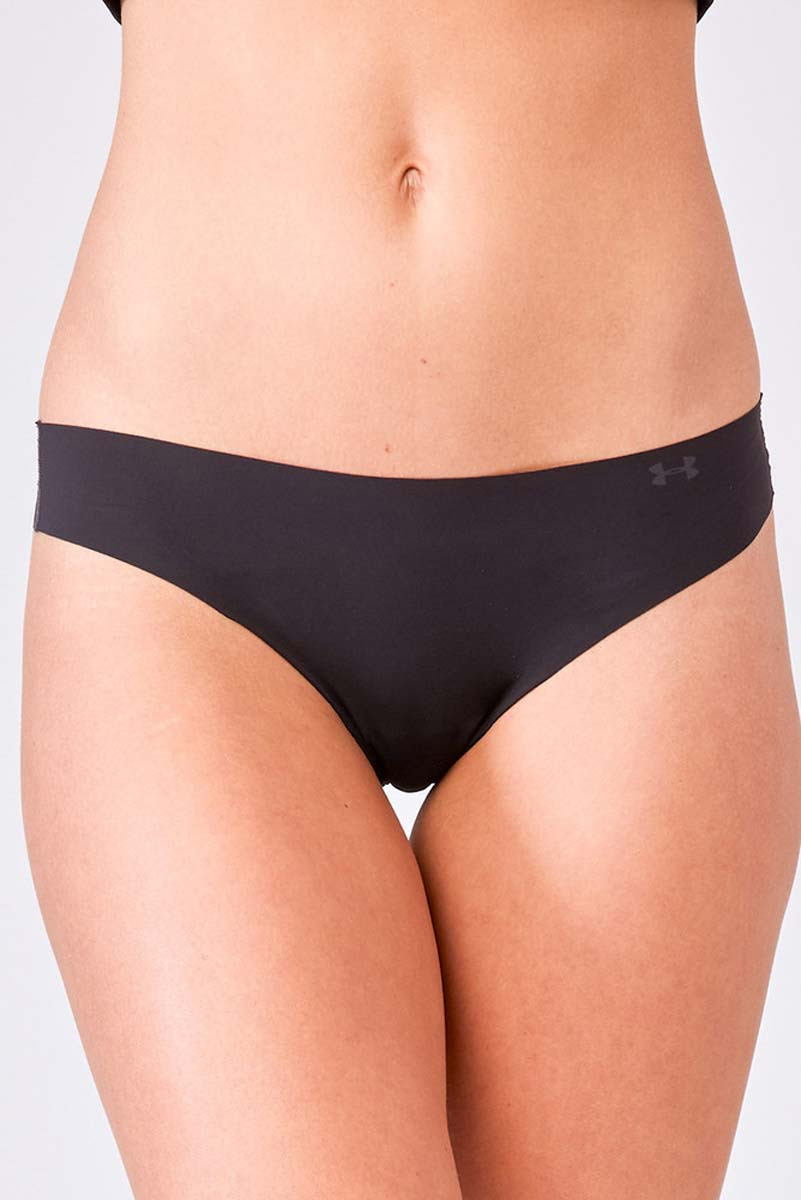 Buy Under Armour Pure Stretch Thong 3Pack in Black/Black/Black 2024 Online