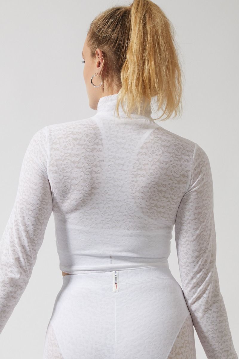 LONG SLEEVE CROP TOP