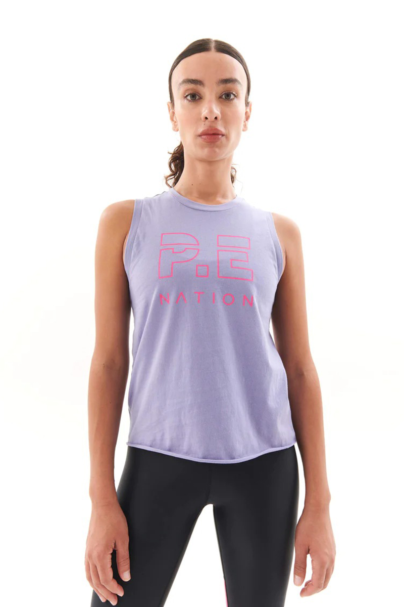 P.E Nation Shuffle Tank Persian Violet | Stylerunner