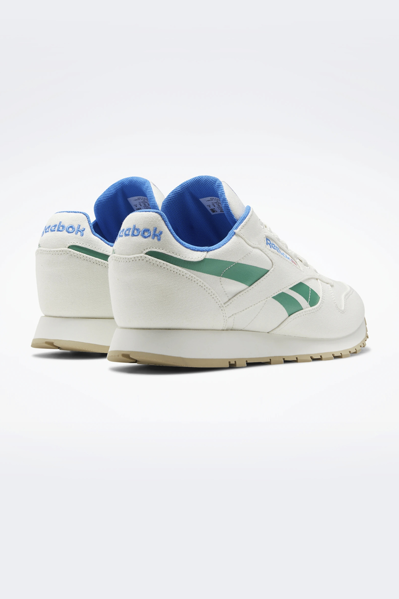 Reebok Classic Leather Grow Chalk/Court Green/Horizon Blue Stylerunner