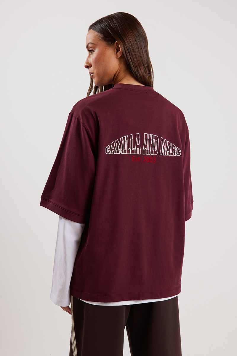Soren V Neck Graphic Tee