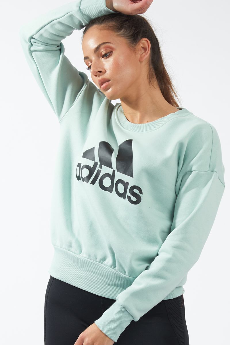 Badge Of Sport Crew Sweatshirt