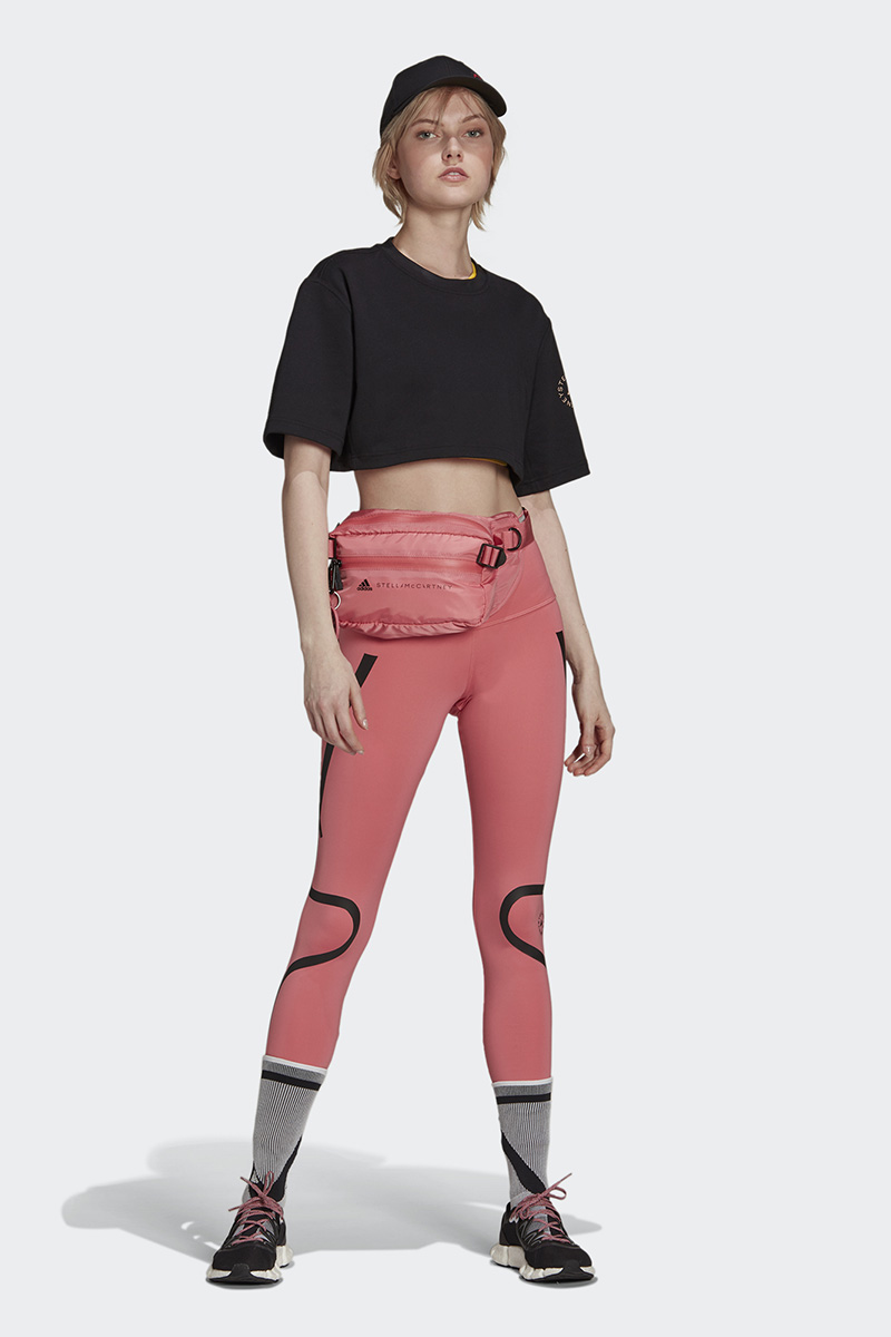 adidas By Stella Mccartney Truepace Long Running Leggings in Pink