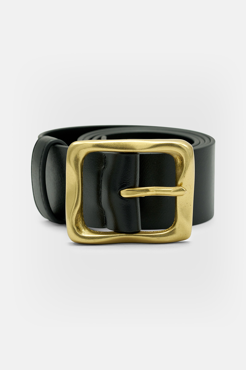 Brie Leon Everyday Belt Black/Gold