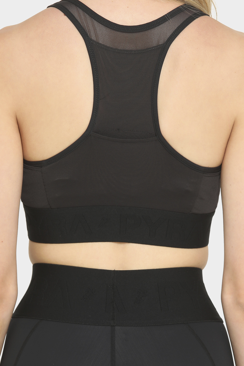 Altitude Zip Sports Crop