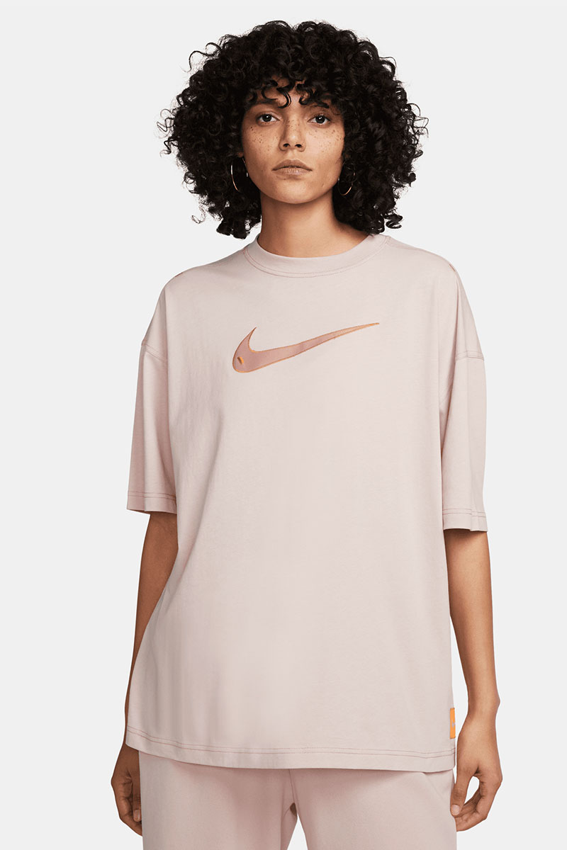 pink oxford nike shirt