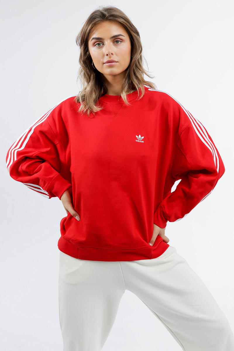 adidas Originals Adicolor Classics Sweatshirt - Scarlet | Stylerunner