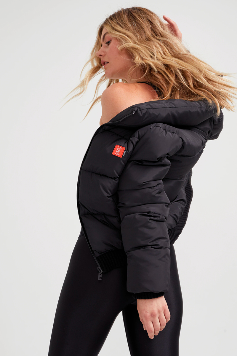 P.E Nation Ramp Run Puffer Jacket Blk Stylerunner