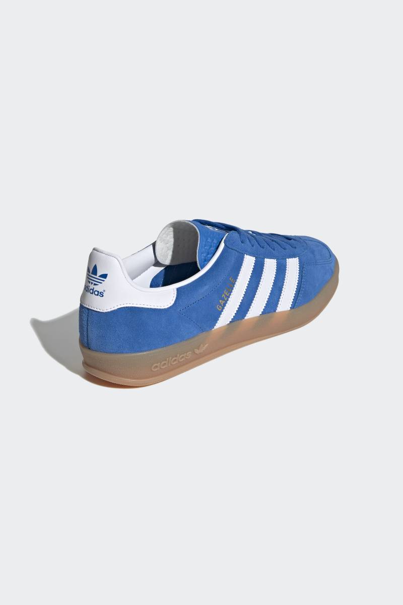 adidas gazelle silver green womens Adidas Gazelle Indoor 'Blue Bird' – The Attic main image 0