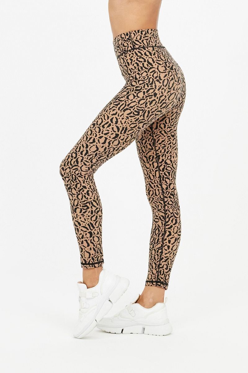 The Upside Leopard Mini Pant - Leopard 