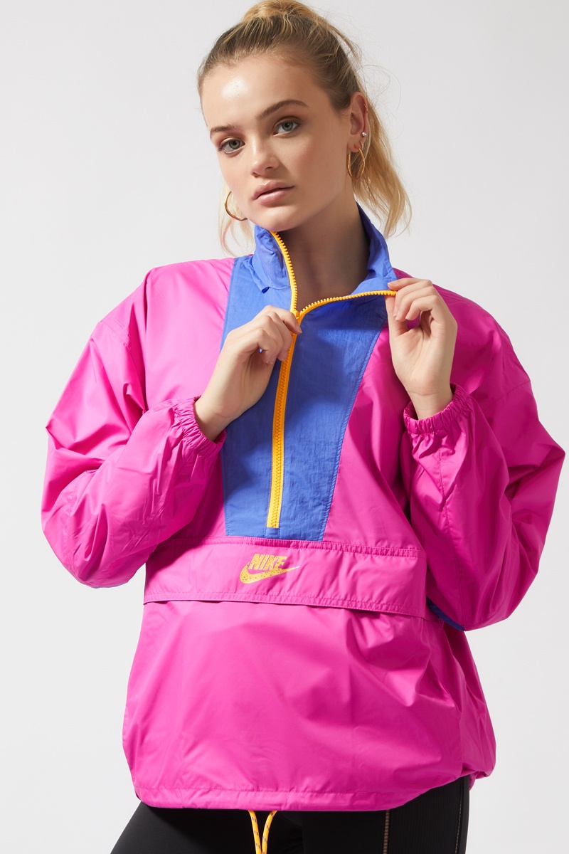 Nike Icon Clash Jacket - FIRE PINK 
