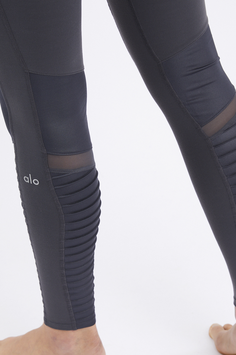 High-Waist Moto Legging