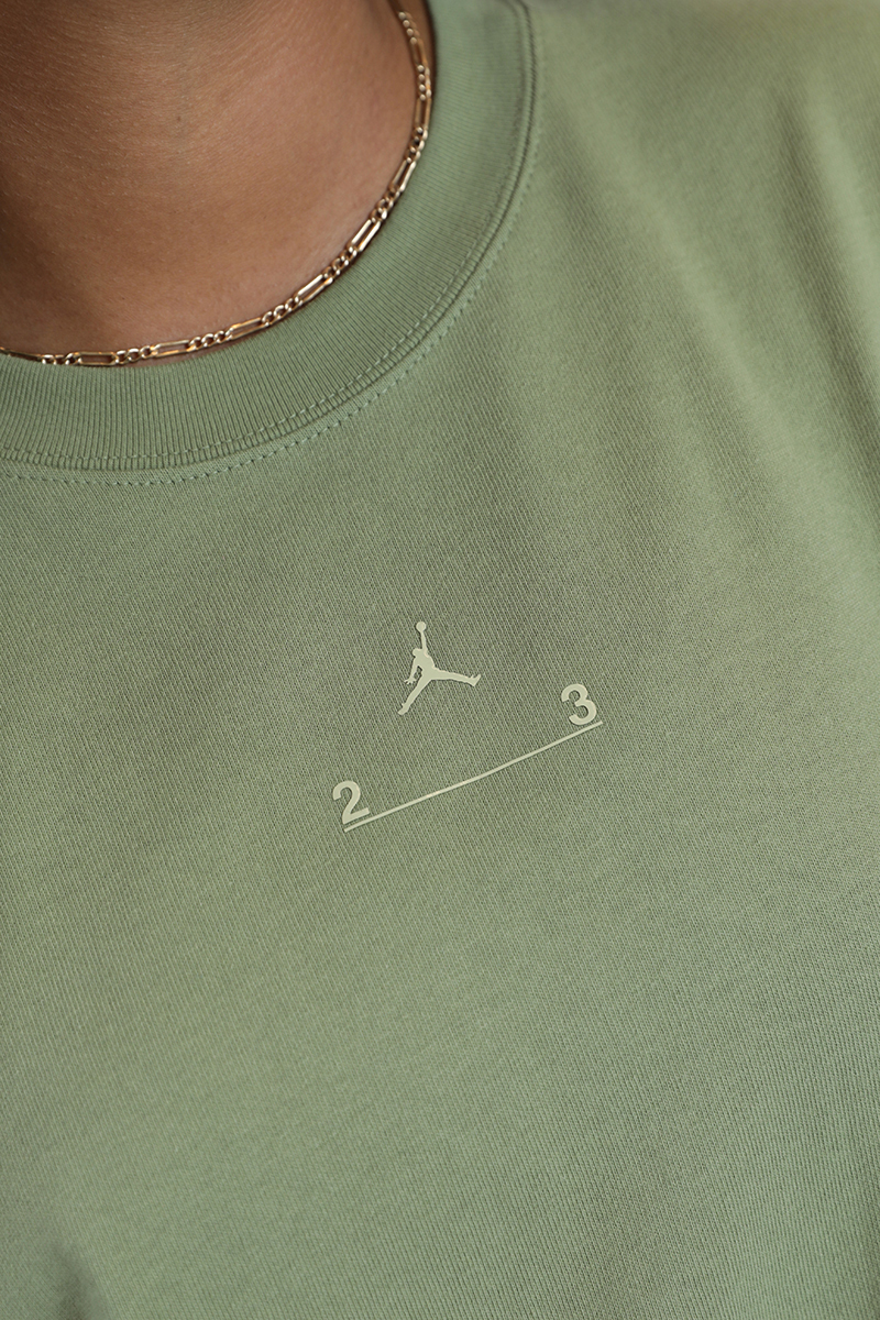 olive green jordan t shirt