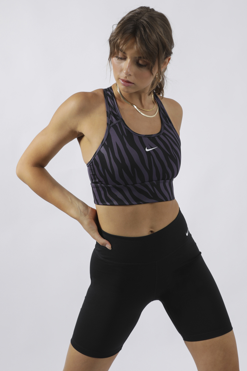 Swoosh Icon Clash Bra