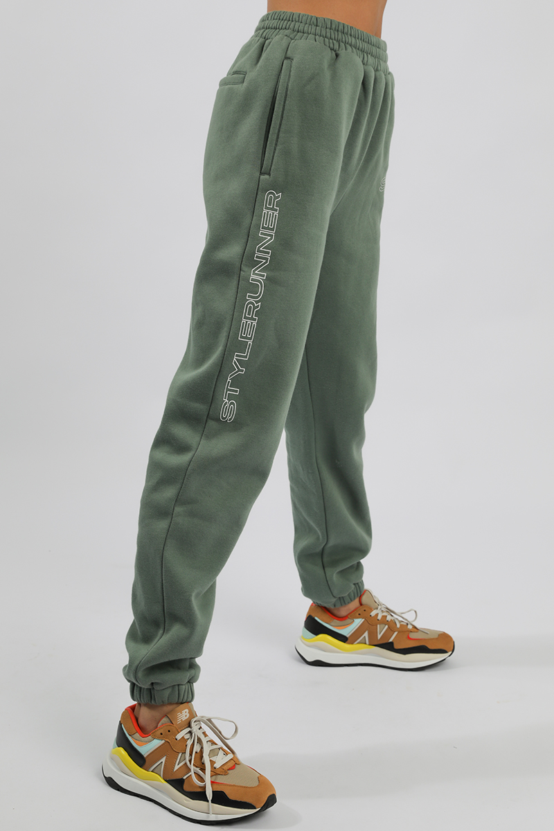 green sweatpant