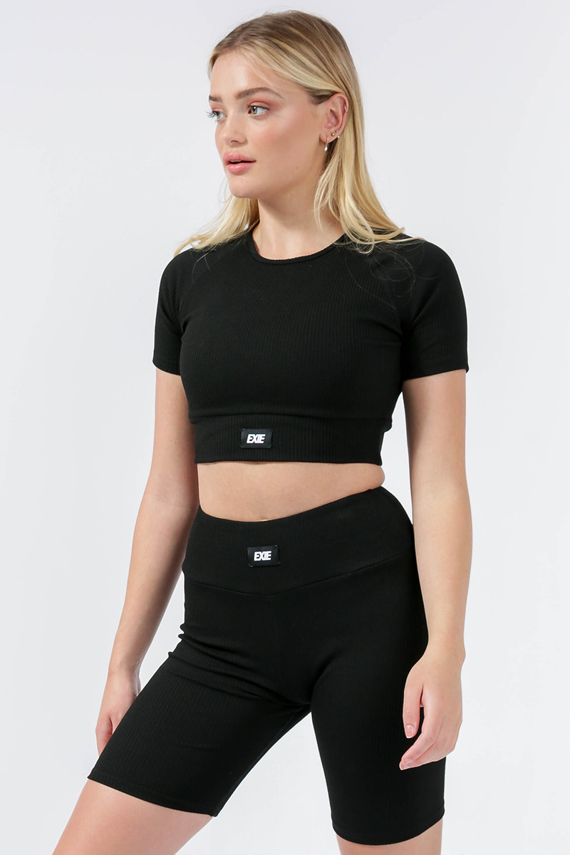 Inhale Ribbed Top