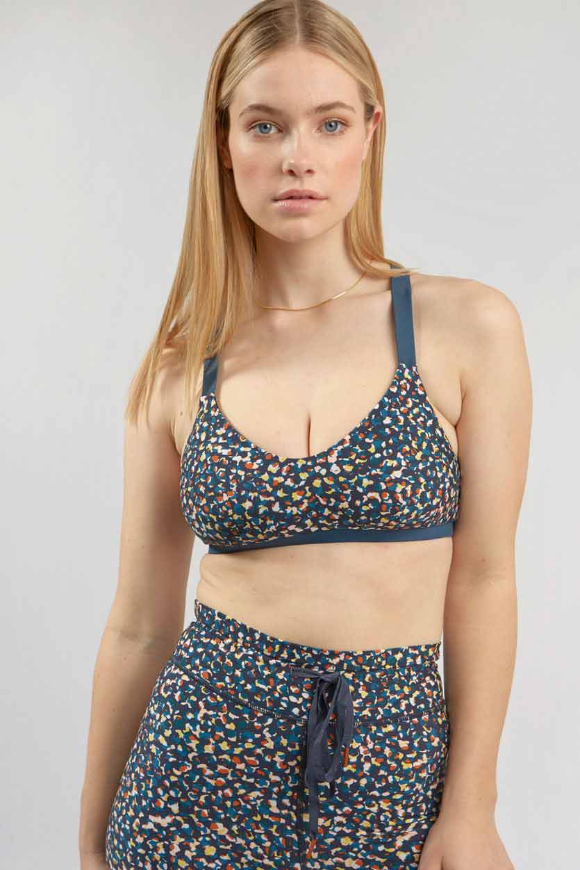 Camo Larri Bra