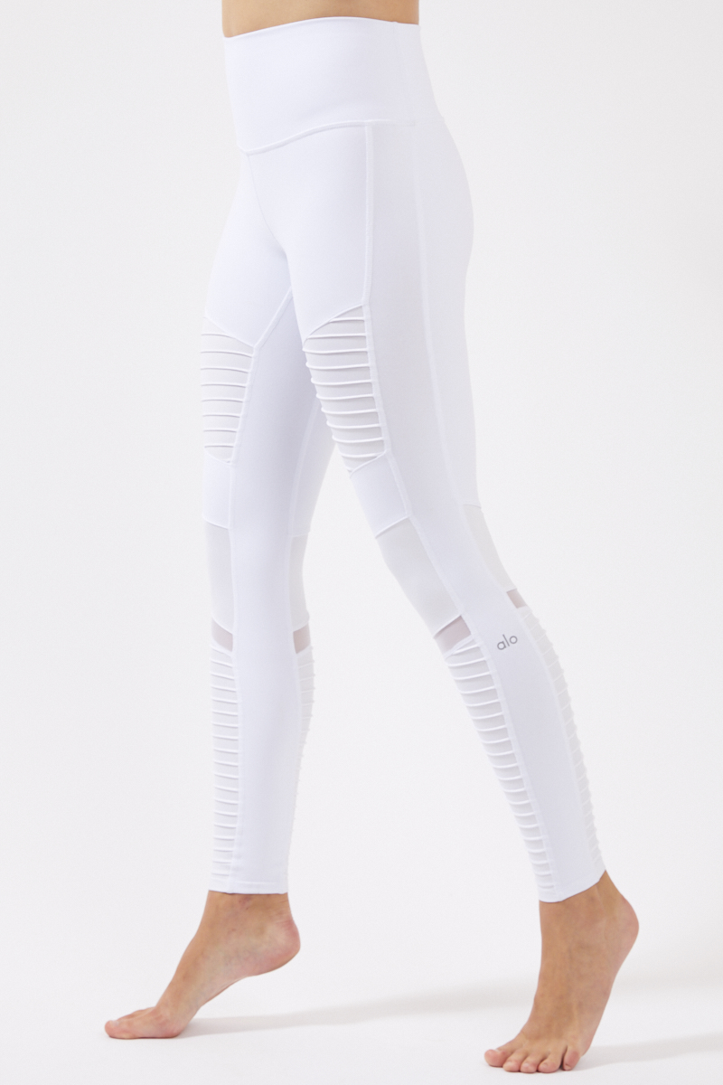 High-Waist Moto Legging