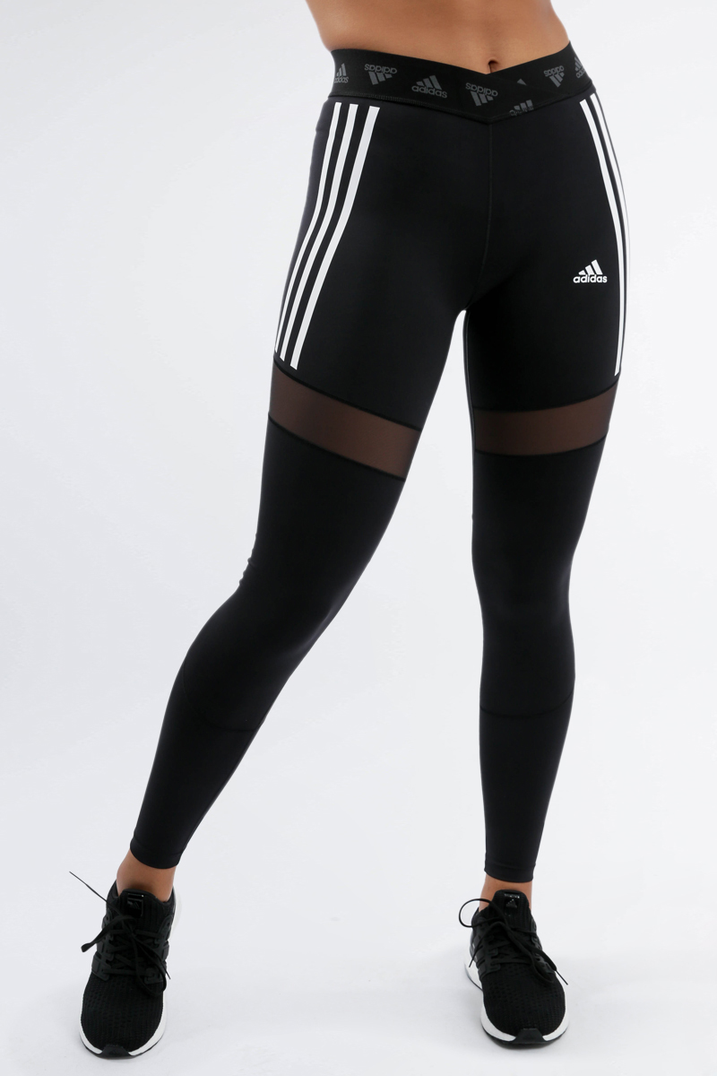adidas mesh panel leggings