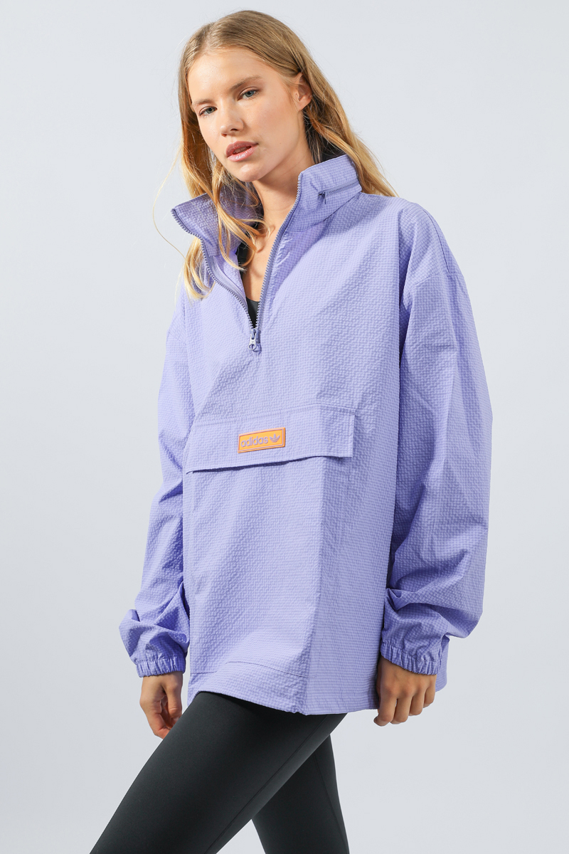 adidas Originals 1/4 Zip Jacket - Lilac | Stylerunner