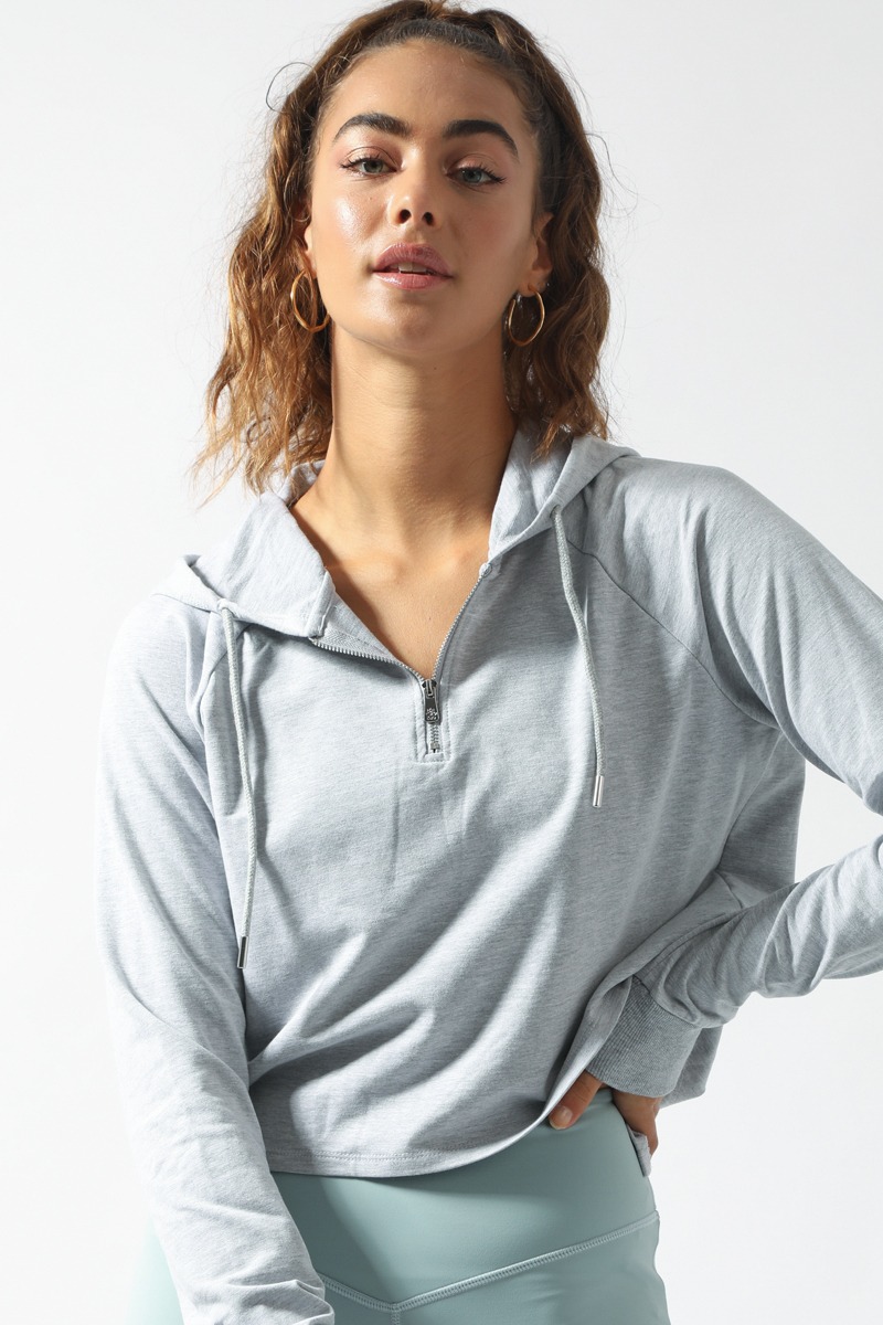 Knock Out Crop Hoodie