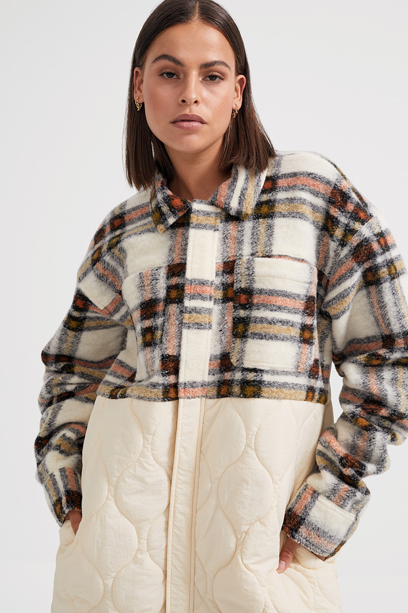 P.E Nation Destroyer Jacket Shortbread 