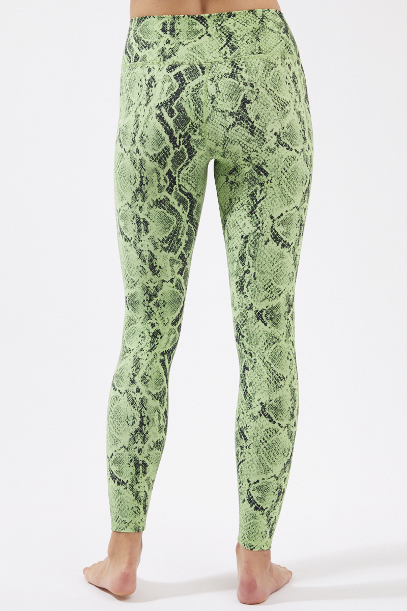 High-Waist Snakeskin Vapor Legging