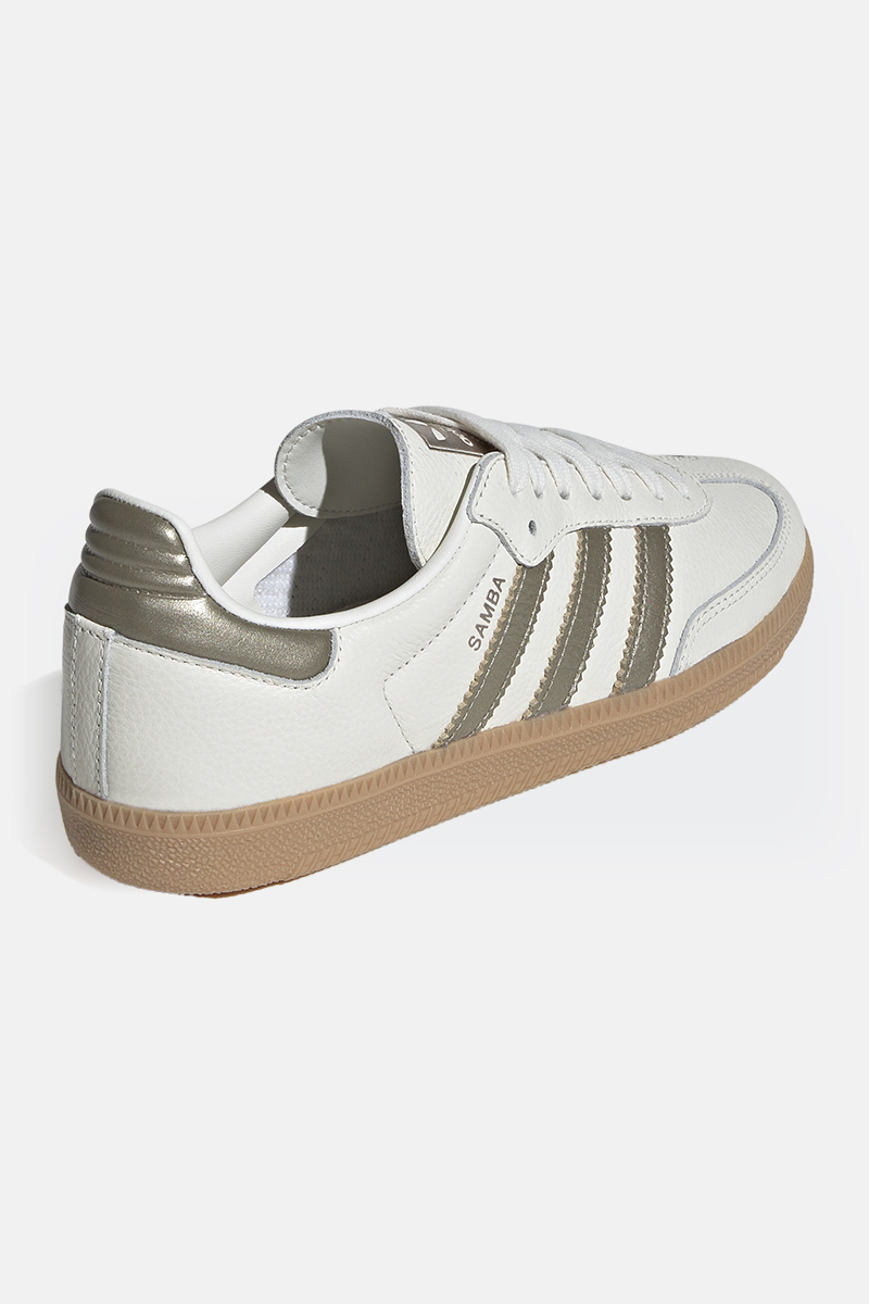 adidas Originals Samba OG Off White/Cyber Gold Met