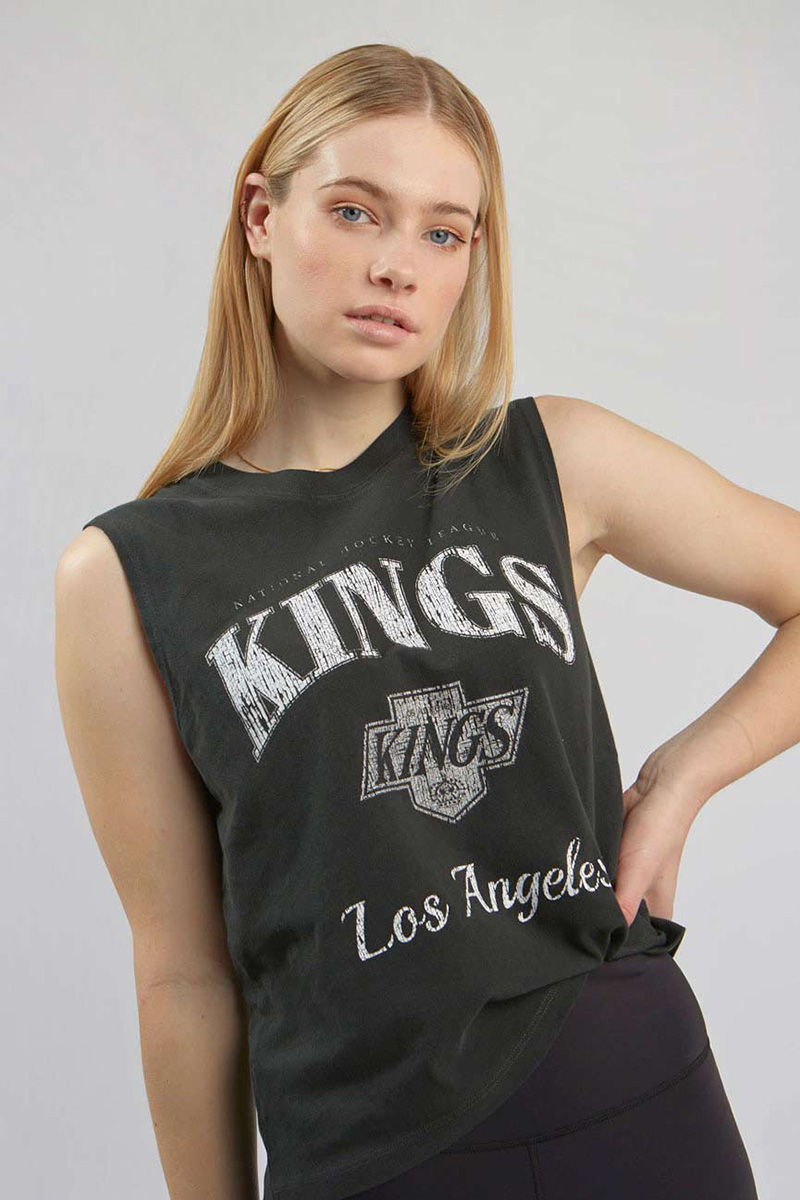 Vintage Division LA Kings Gym Tank