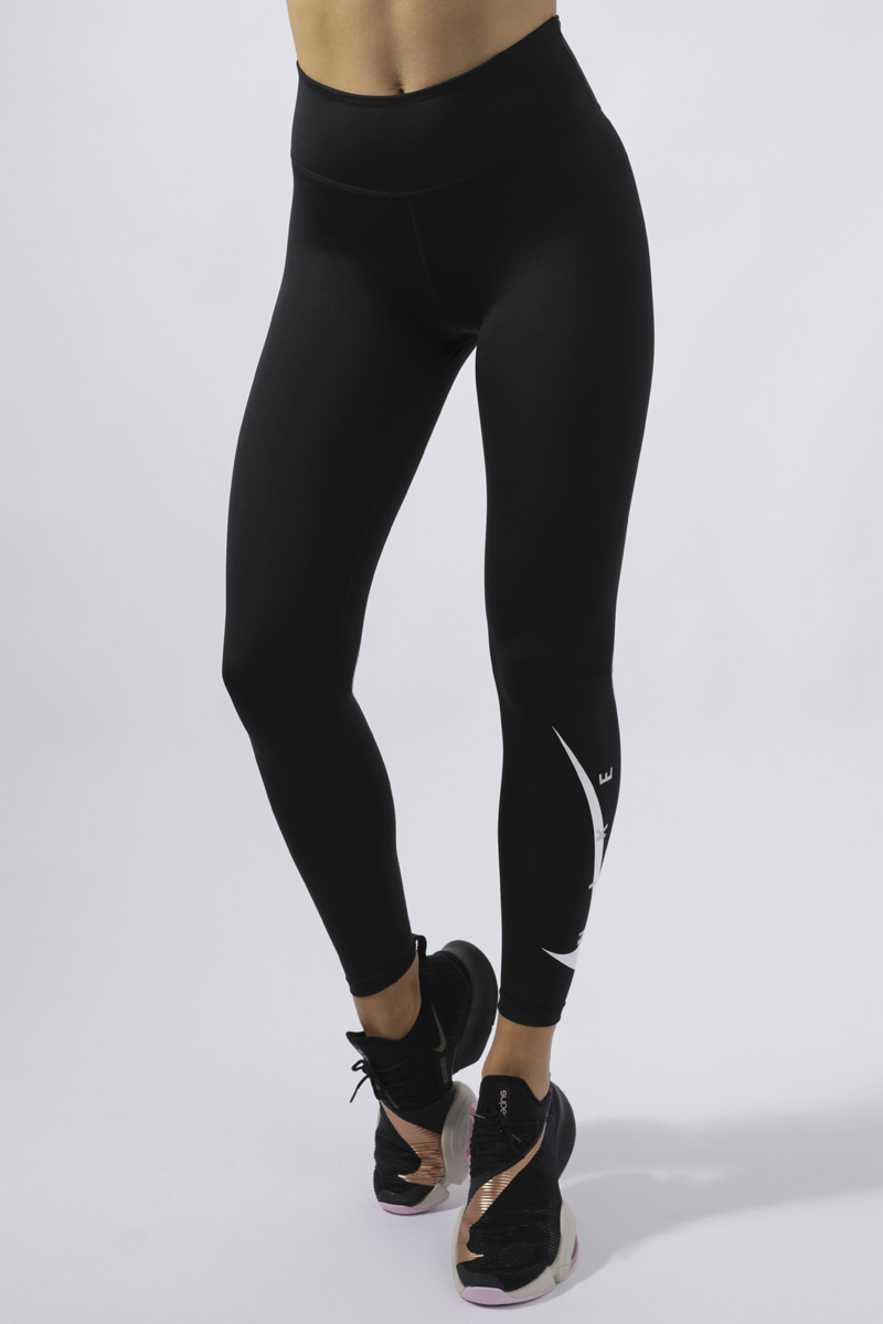 nike swoosh run leggings