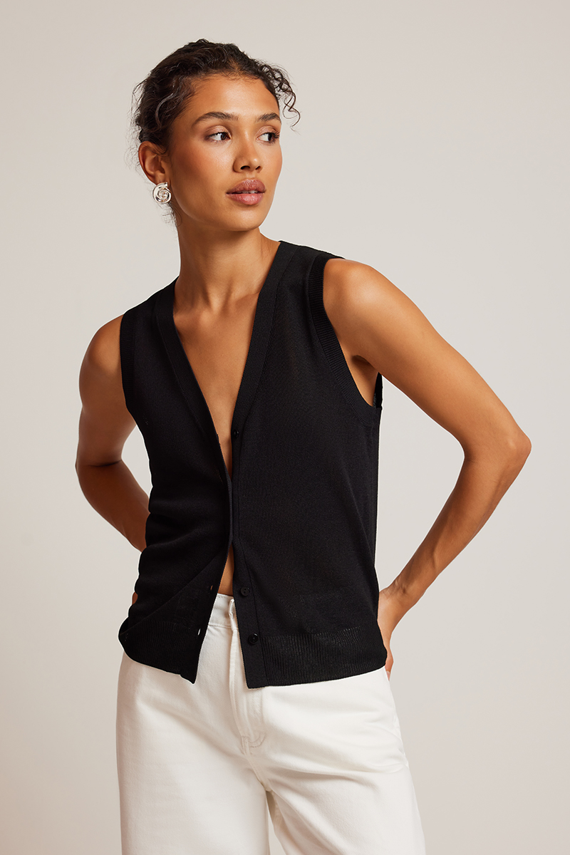 ODE Raleigh Vest Onyx | Stylerunner