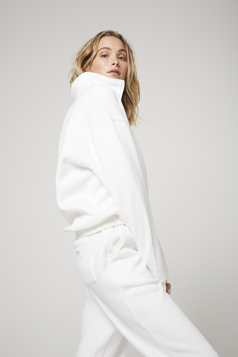 Collared Sweatshirt