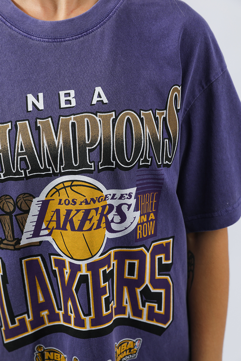 lakers vintage tees