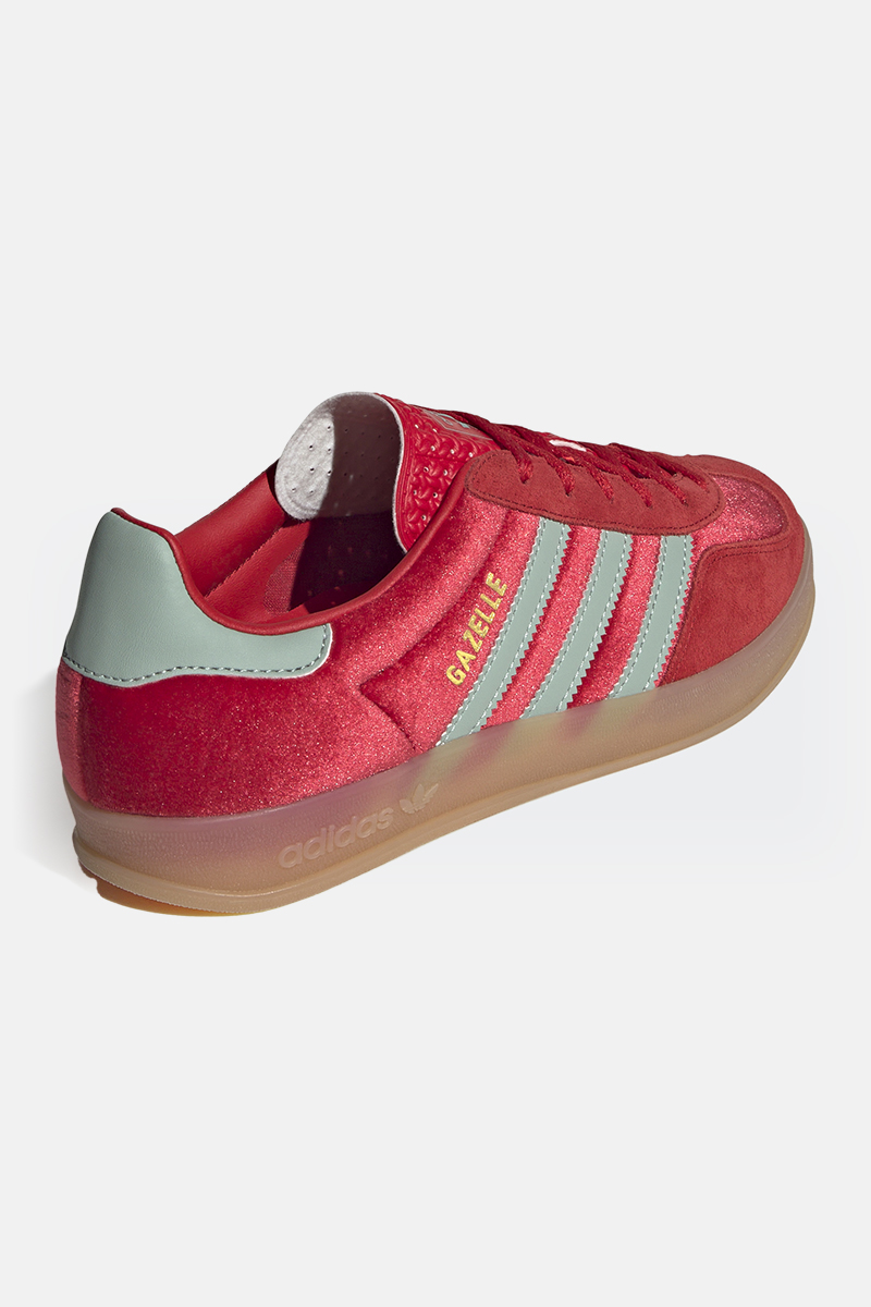 adidas gazelle silver green womens adidas Gazelle Indoor - Unisex