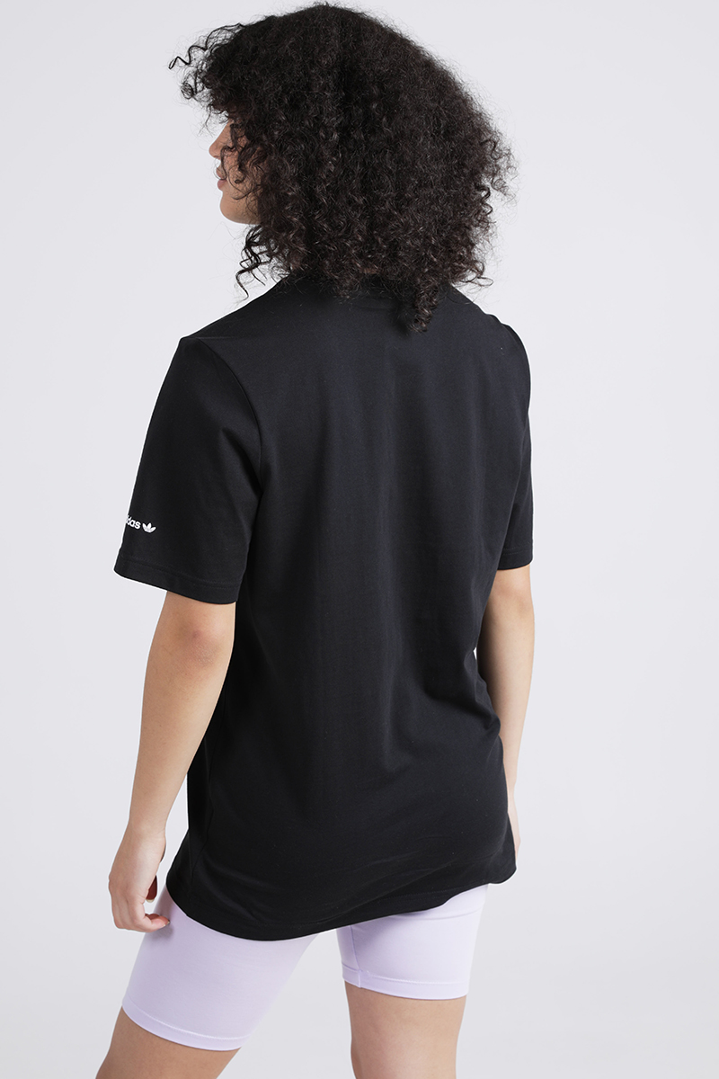 adidas Adicolor Shattered Trefoil Tee - Black | adidas Australia