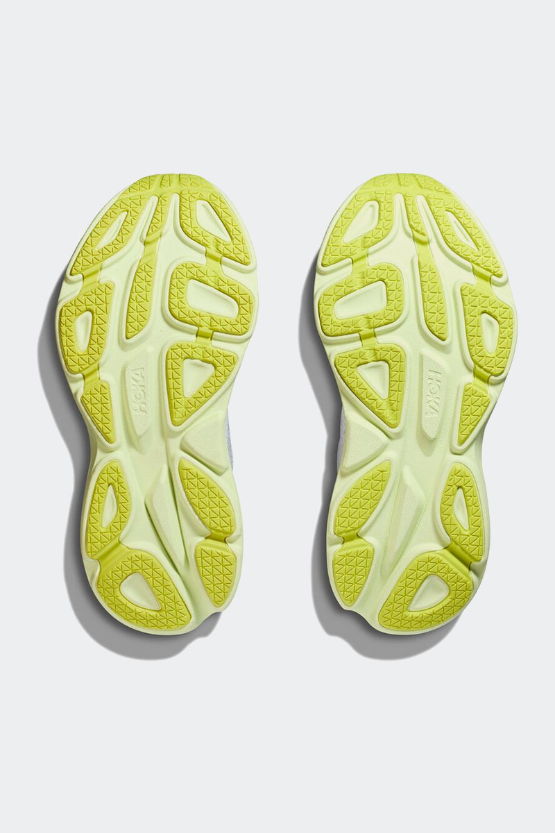 hoka Bondi 8 Nimbus Cloud/Luminary Green | Stylerunner