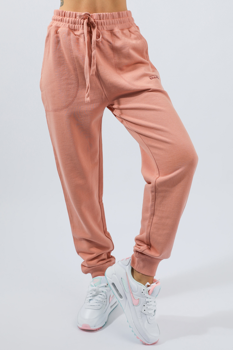 Ena Pelly Essential Track Pant - Cameo Pink | Stylerunner