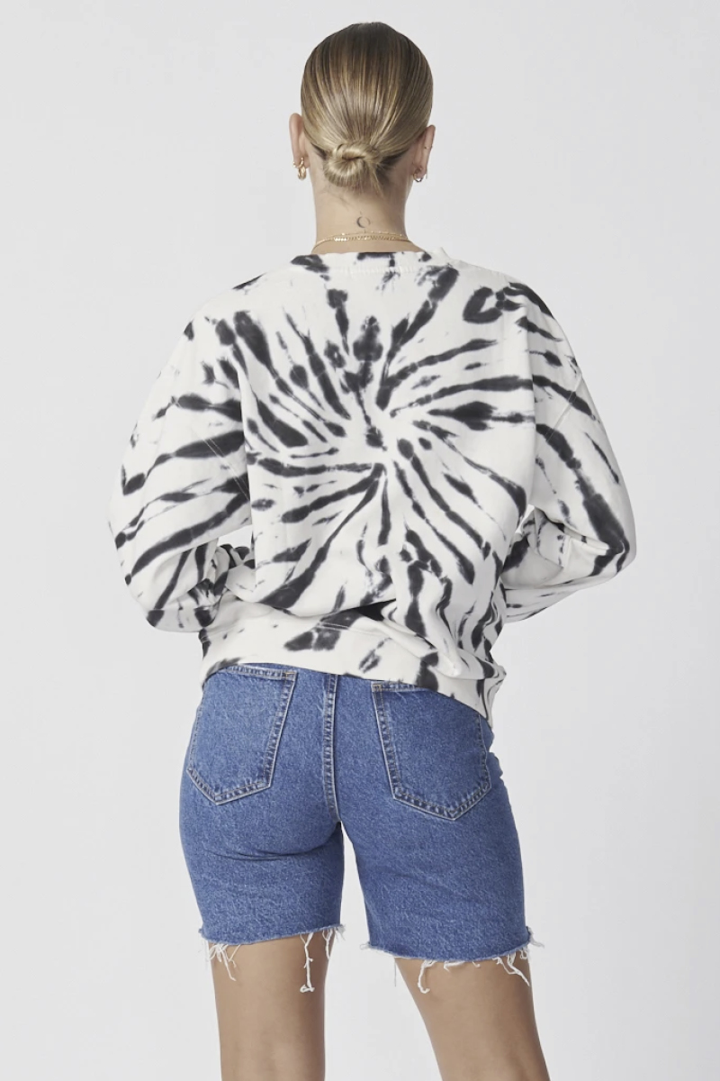 Tie Dye Boyfriend Sweatshirt